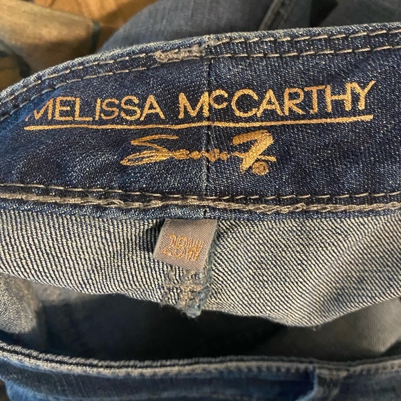 Melissa McCarthy Seven7 Women's Blue Boot Cut Jeans - Picture 6 of 8